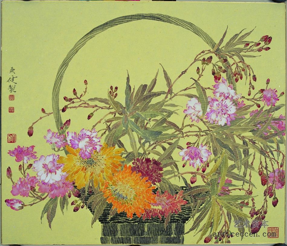 盛世繁华 48×58cm纸本设色 2006年